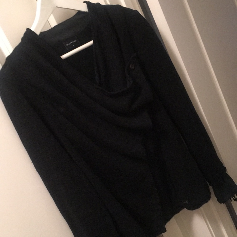 Black ‘Blue Willi’s’ Cardigan